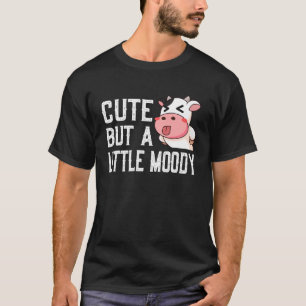 Süße launische Kuh Bauernhof Kuh Männer Frauen M T-Shirt