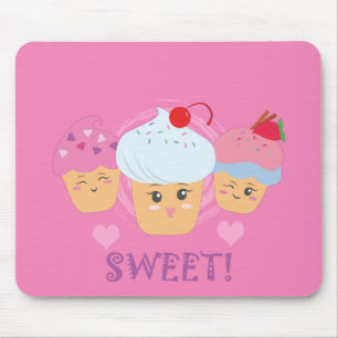 Süße Leckereien - Cupcakes! Mousepad