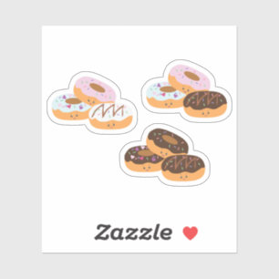Süße Leckereien - Donuts! Aufkleber