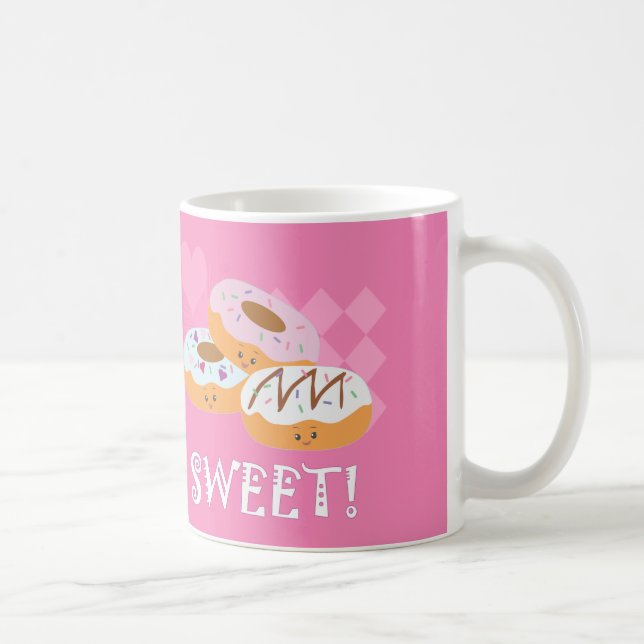 Süße Leckereien - Donuts! Kaffeetasse (Rechts)