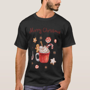 Süße Leckereien Frohe Weihnachten T-Shirt