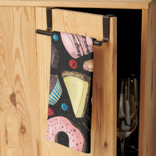 Süße Leckereien Geschirrtuch