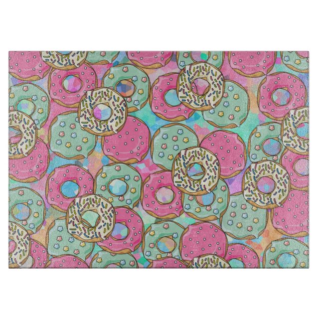 Süße Leckereien Schneidebrett (Vorderseite)