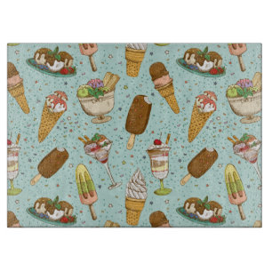 Süße Leckereien Schneidebrett