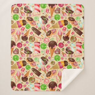Süße Leckereien Sherpadecke