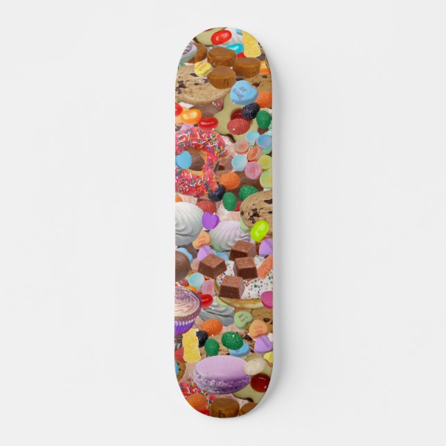 Süße Leckereien Skateboard (Vorne)