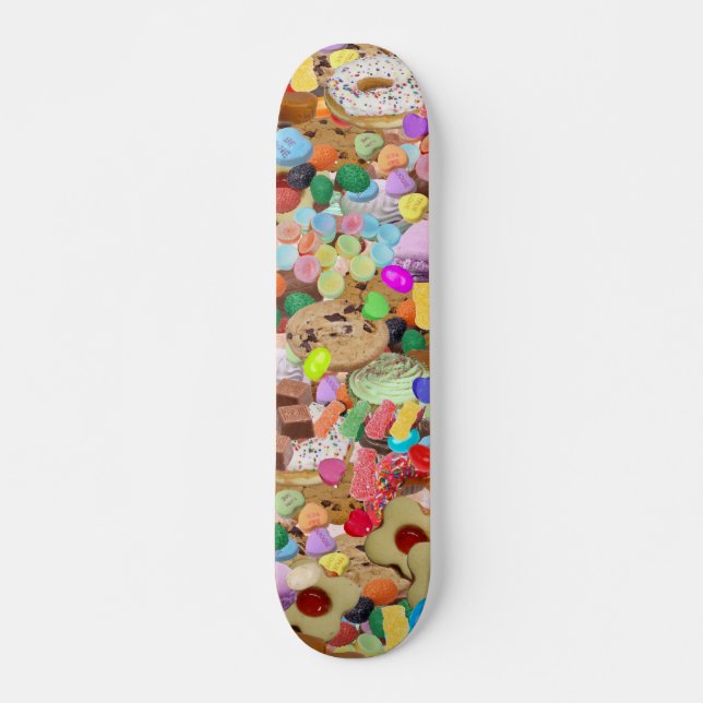 Süße Leckereien Skateboard (Vorne)