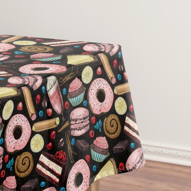 Süße Leckereien Tischdecke (Beispiel)