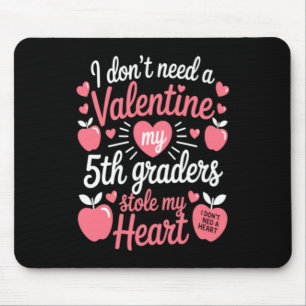 Süße Lehrer Valentinstag Mousepad