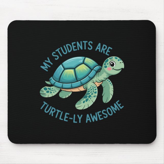 Süße Lehrerin der Schüler Mousepad (Vorne)