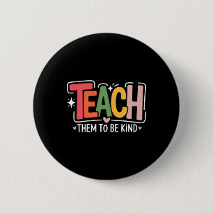 Süße Lehrerin Schule Button