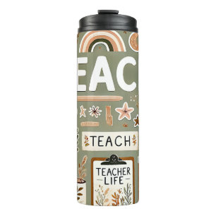 Süße Lehrerin Thermosbecher
