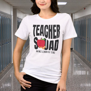 Süße Lehrertruppe Tri-Blend Shirt