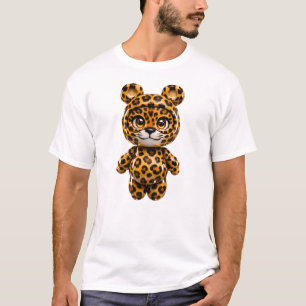 Süße Leopard-T-Shirts für Kinder im Kawaii-Stil T-Shirt