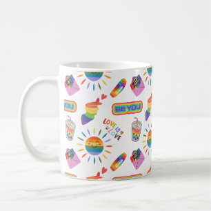 Süße LGBTQ+ Kaffeetasse