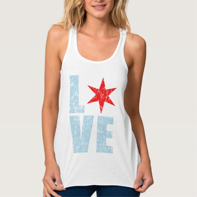Süße Liebe Chicago Tank Top (Vorderseite)