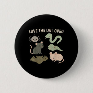Süße Liebe Die unbeliebte Taube Ratte Frosch Lusti Button
