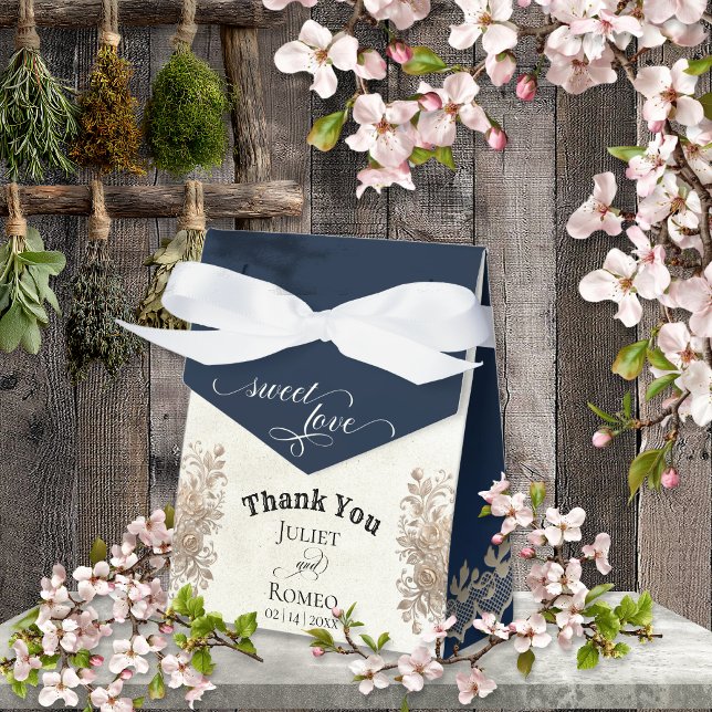 Süße Liebe - Dunkelblau Geschenkschachtel (Von Creator hochgeladen)