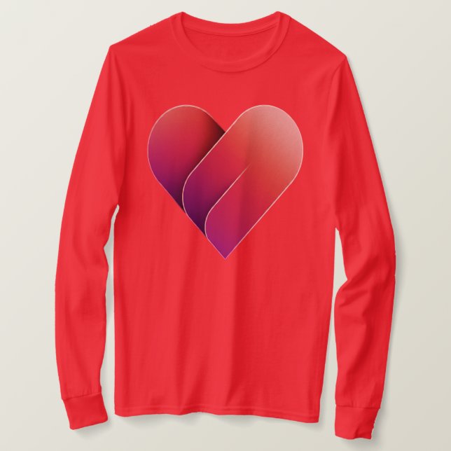 Süße Liebe Langschläfchen T-Shirt (Design vorne)