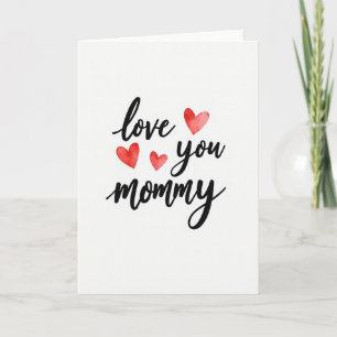 Süße Liebe Mama Karte