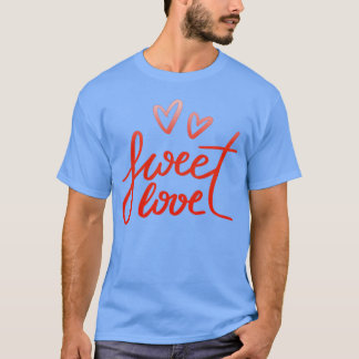 süße Liebe Retro T-Shirt