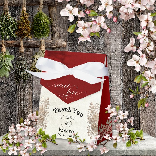 Süße Liebe - Rot Geschenkschachtel (Von Creator hochgeladen)