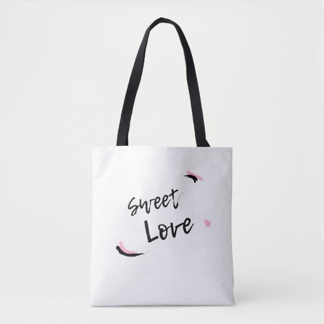 Süße Liebe-Tasche (Vorderseite)