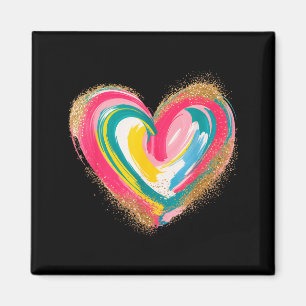 Süße Liebes-Herz-Grafik Valentinstag Männer Frauen Magnet