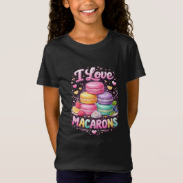 Süße Liebes-Macarons T-Shirt