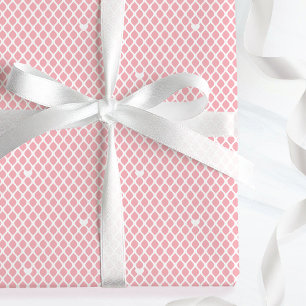 Süße Liebesherzen Gittergeflecht Hübsche rosa Gebu Geschenkpapier