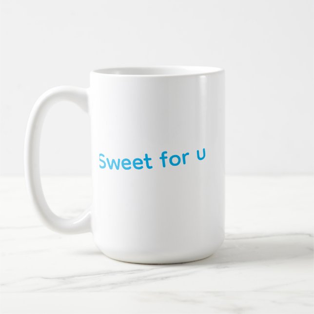 Süße Liebestasse für Kaffee Kaffeetasse (Links)