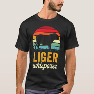Süße Liger-Tierpflegerinnen Frauen Löwe Tiger Groß T-Shirt