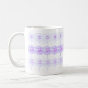 Süße lila Mohnblumen ... Tasse