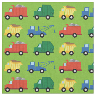 Süße LKW-Konstruktion Kinder Müllwagen Stoff