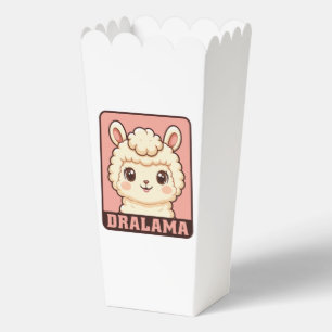 Süße Llama-Illustrationsdesign Geschenkschachtel