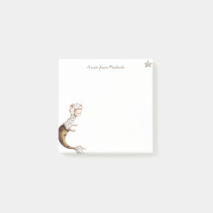 Süße Llama-Meerjungfrau-Tier Post-it Klebezettel