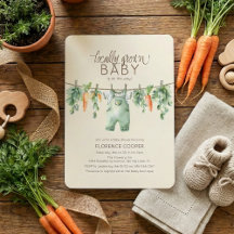 Süße lokale Baby Shower Einladung