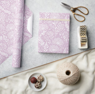 Süße Löwenzahn Neutral - Warmes Lilac Geschenkpapier