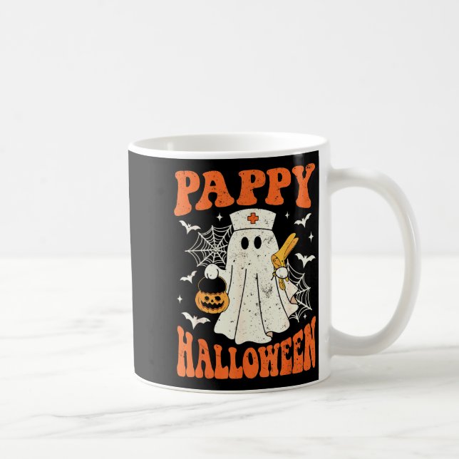 Süße lustige Buh-Geister-Krankenschwestern-Papa-Ha Kaffeetasse (Rechts)