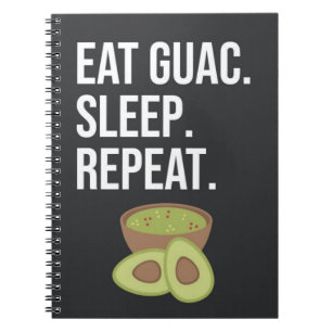 Süße lustige Guacamole-Geschenke Avocado-Fiesta Ge Notizblock