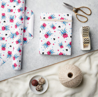 Süße lustige Hexentrank-Muster Geschenkpapier