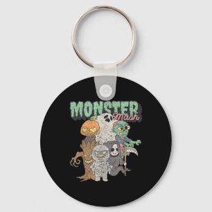 Süße lustige Monster Mash Frankenstein Horrorfilme Schlüsselanhänger