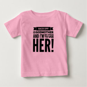 Süße lustige Patentante Sprüche Baby T-shirt