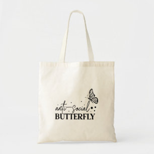 Süße Lustige Schmetterling-Tasche Tragetasche