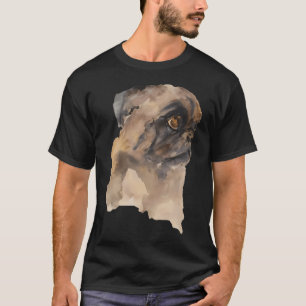 süße lustige verrückte Mops T-Shirt