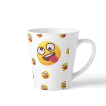 Süße lustige Zunge herausstreckende EMoji
