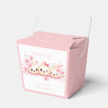 Süße Mädchen-Baby-Party mit Dumplings