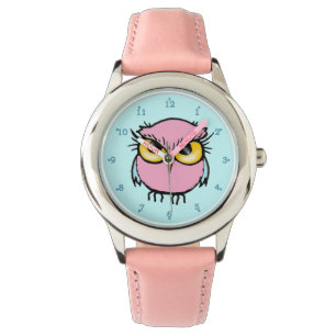 Süße Mädchen Eule Armbanduhr