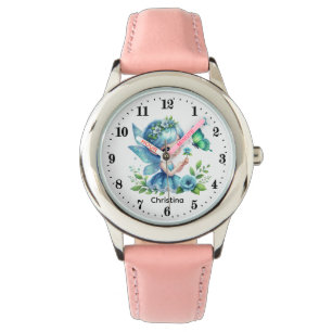 Süße Mädchen Feenliebhaber Name hinzufügen Armbanduhr