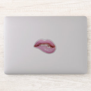 Süße Mädchen Lippen Aufkleber